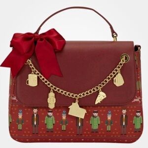 NWT Loungefly Home Alone Crossbody Bag with Charms Retro 90s Christmas